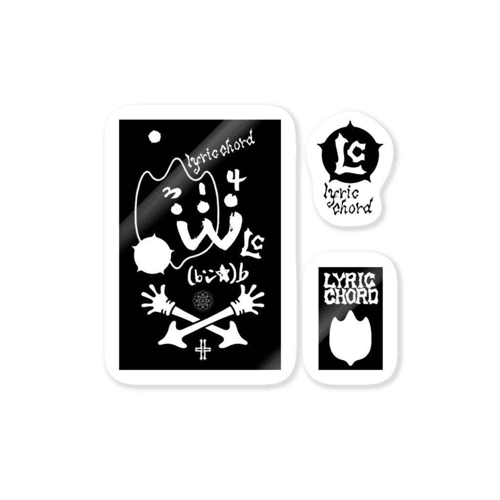 ERIKOERIN ART SHOPのLC／BLACKPEARL Sticker