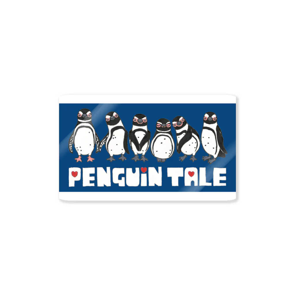 penguininkoのpenguin tale navyblue version② Sticker