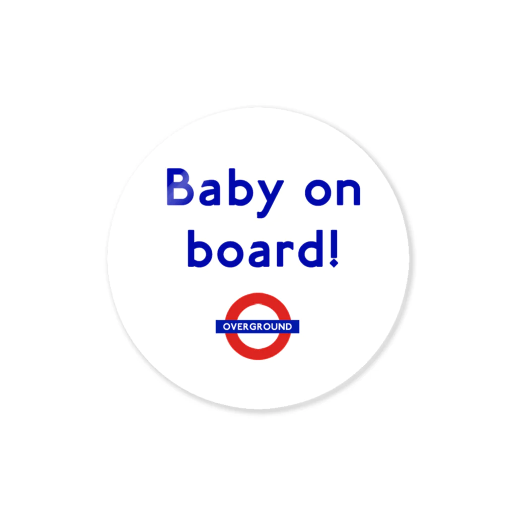 ₣ṲXXИØЯỊのbaby on board Sticker