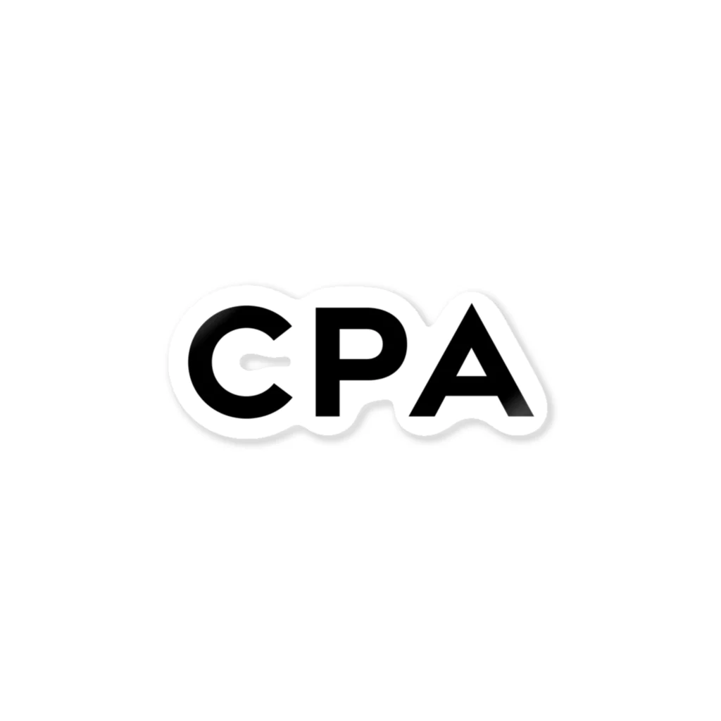 大のCPA ステッカー