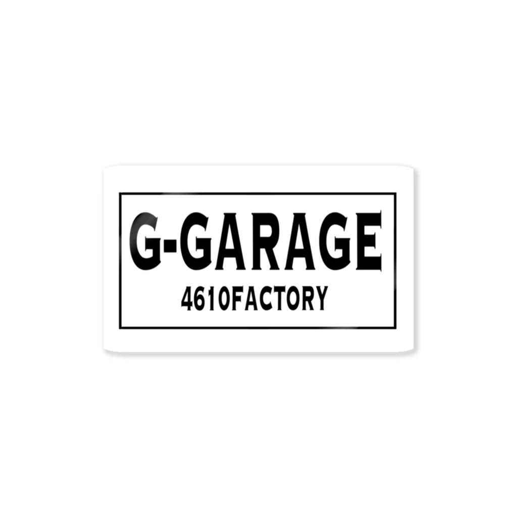 ガッツ@ジーパンセンターのGgarageスッテカー ステッカー