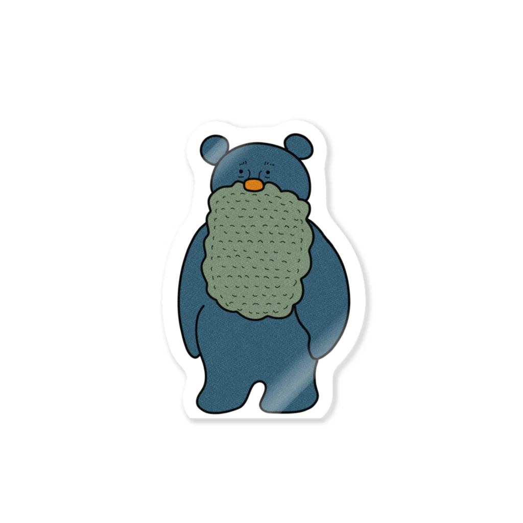 AFTER BEATSの"Mojya Bear" sticker Sticker