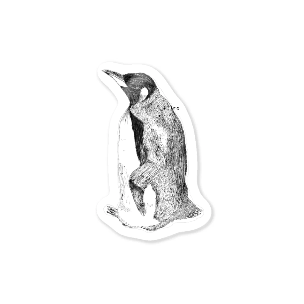 ３２１６のペンギン Sticker