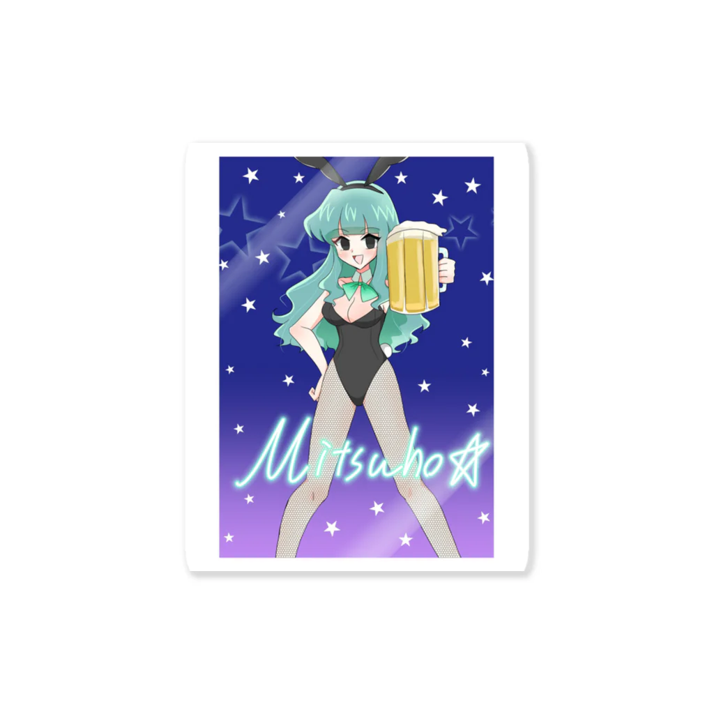 PPP-LOVERのチェキ風光星ちゃんシール Sticker