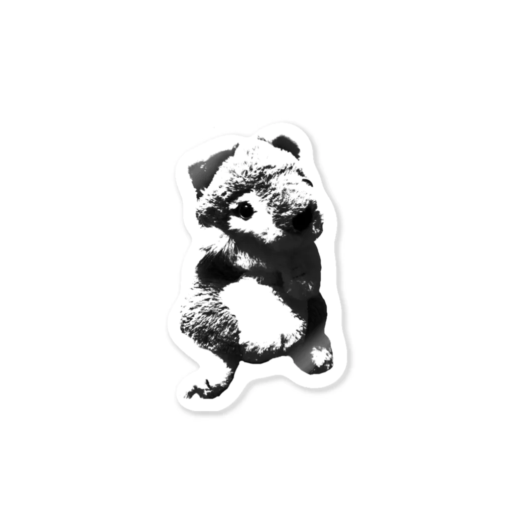 芋蔓式動物園の野放しおおかみ原田 Sticker