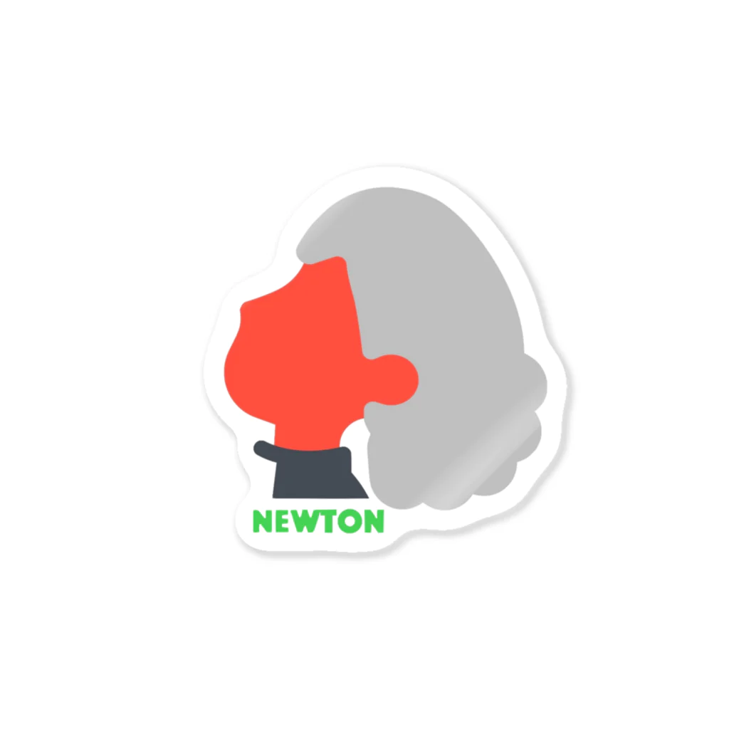 authorsのNewton's somthings Sticker