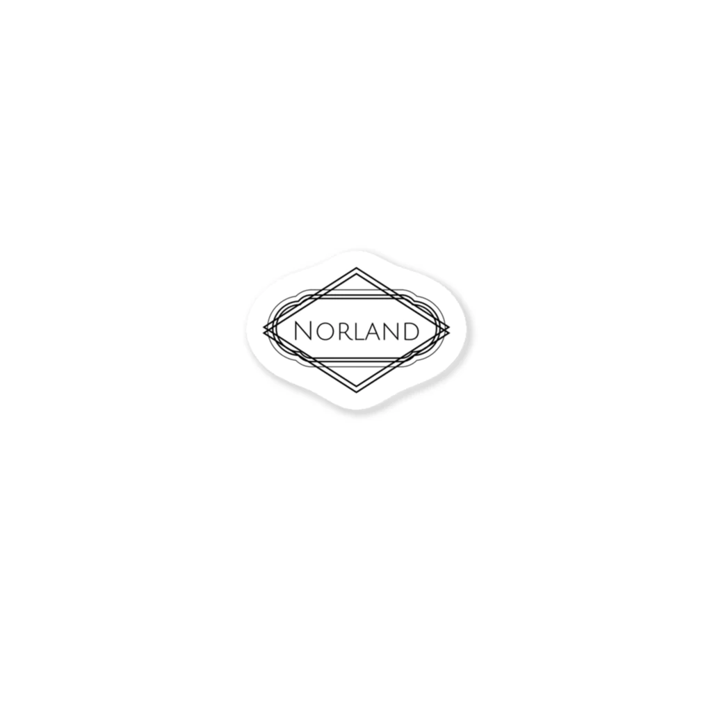 ZAN&NorlandのNorlandオリジナルステッカー ステッカー