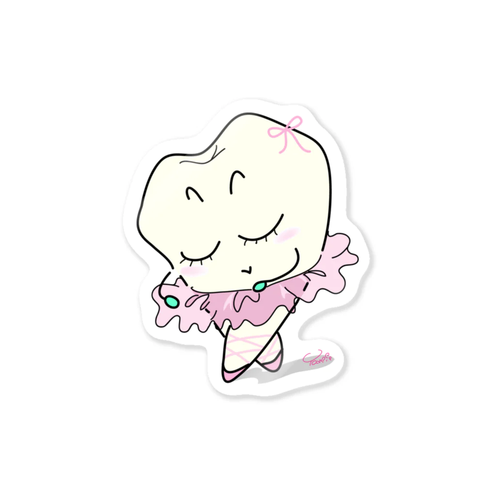 ハイジなわた歯 by Yamie Artのハイジーナちゃん Sticker