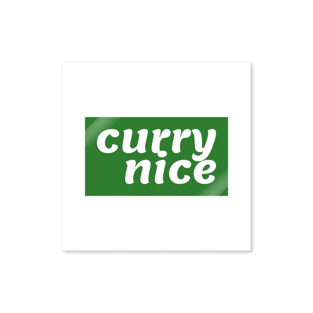 CITY BOY のCURRY NICE ステッカー