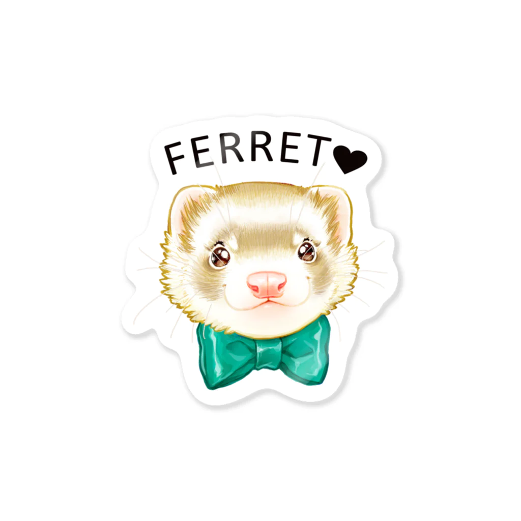 いちごだわし🐹のＦＥＲＲＥＴ♥バタースコッチ ステッカー