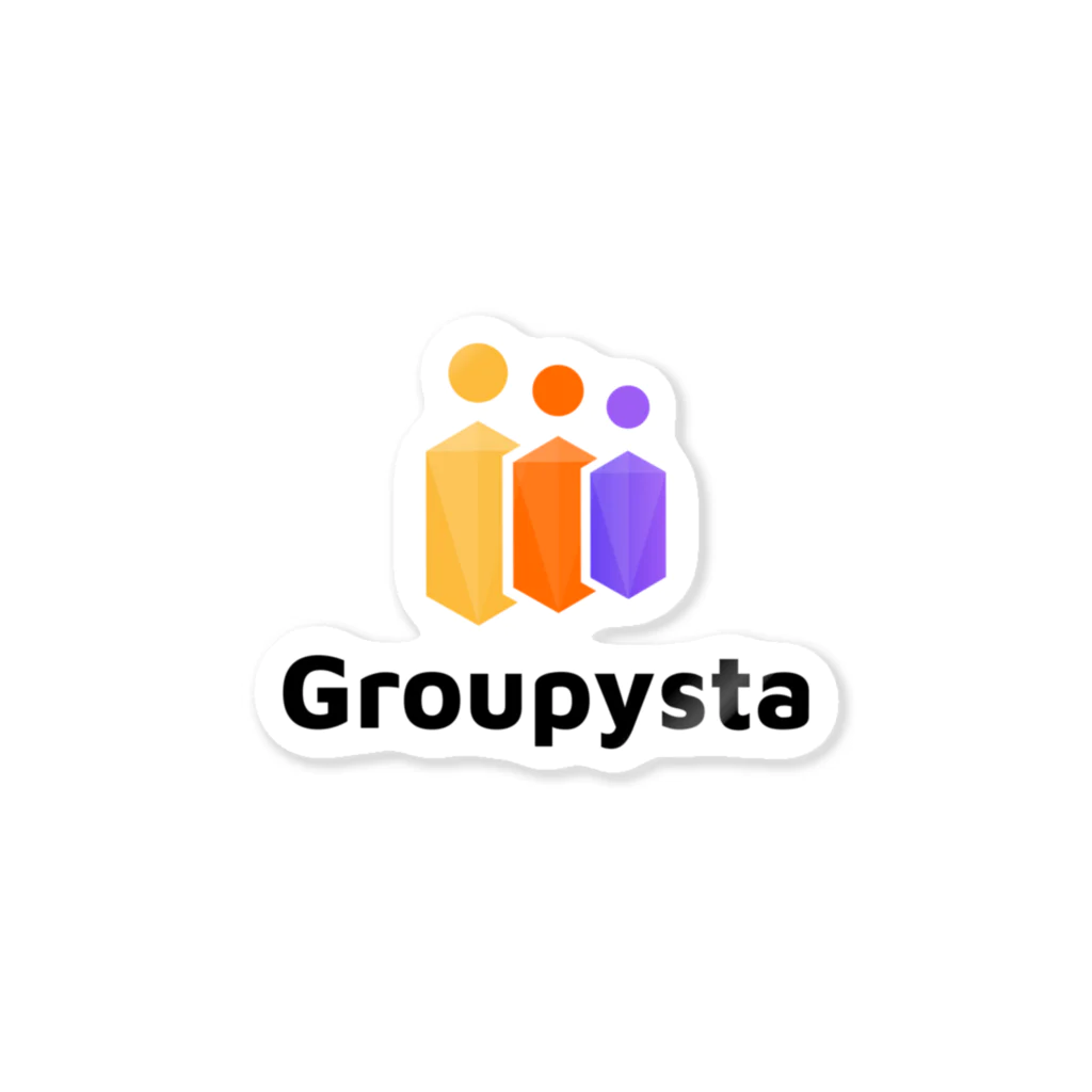 Groupysta公式のGroupysta公式グッズ ステッカー