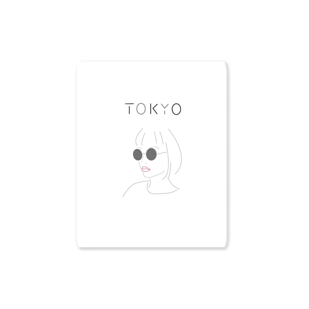 Hiroko💐のテクノなTOKYOガール Sticker