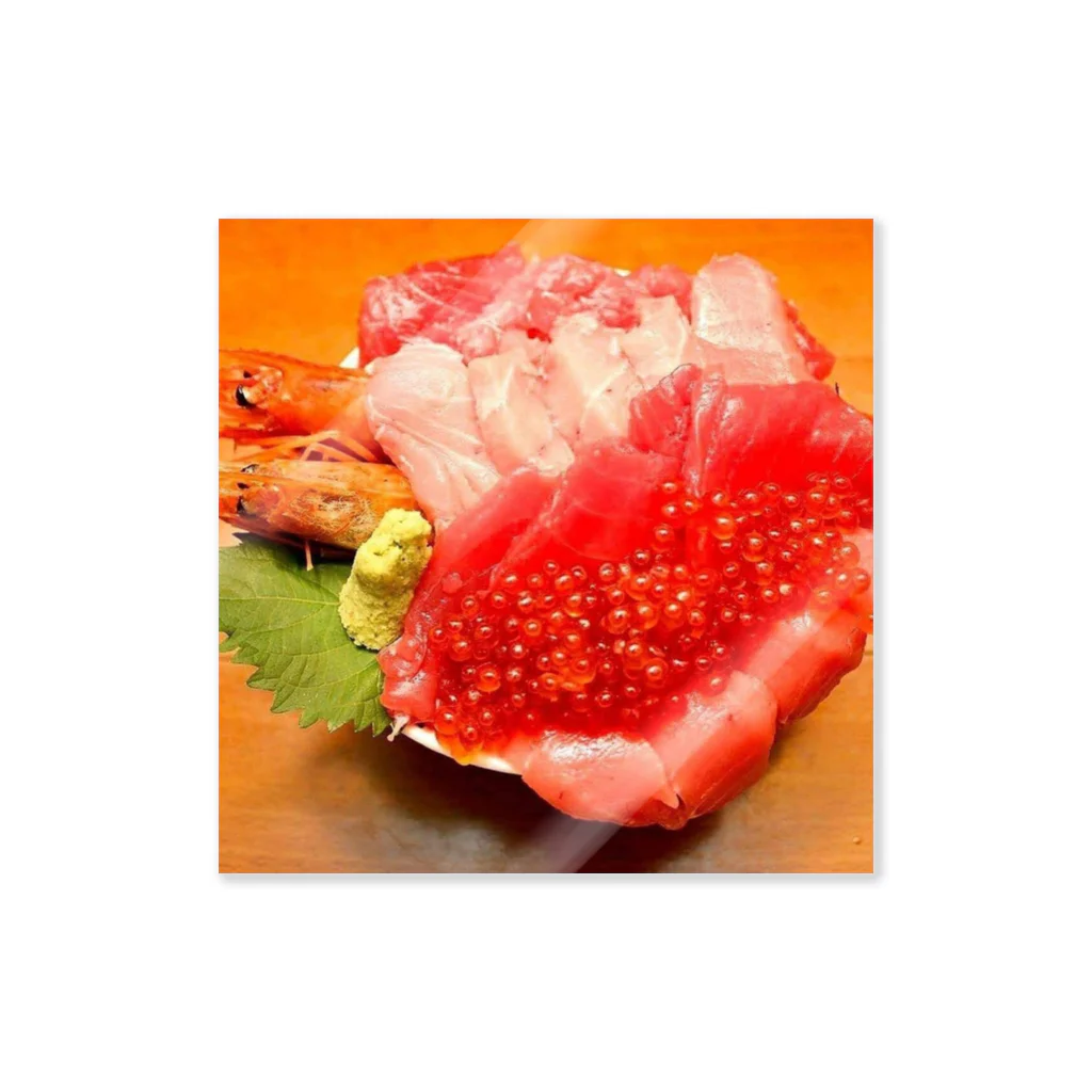 立川海鮮丼モンローの立川海鮮丼モンロー ステッカー