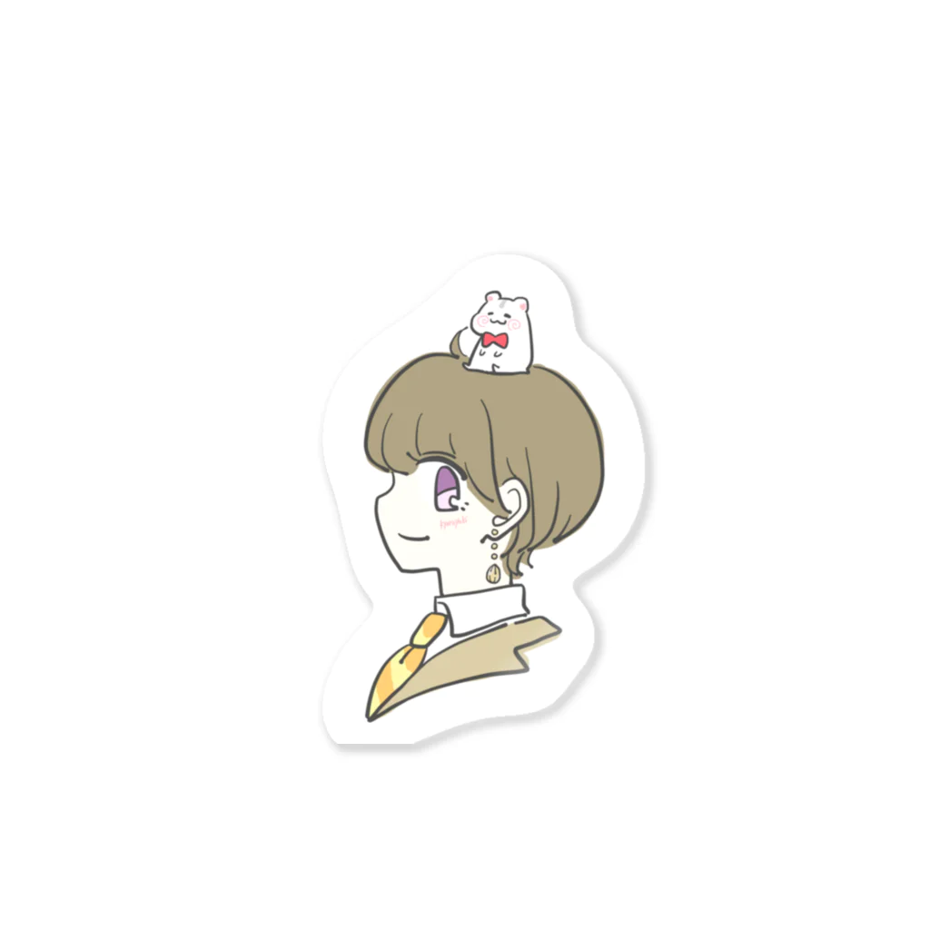 きょろ🐹👀のきょろゆき Sticker