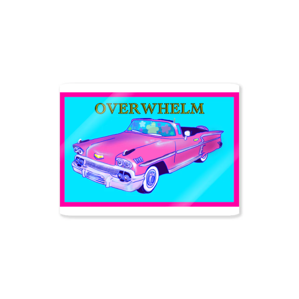  #KawaiiのCAR pink ステッカー