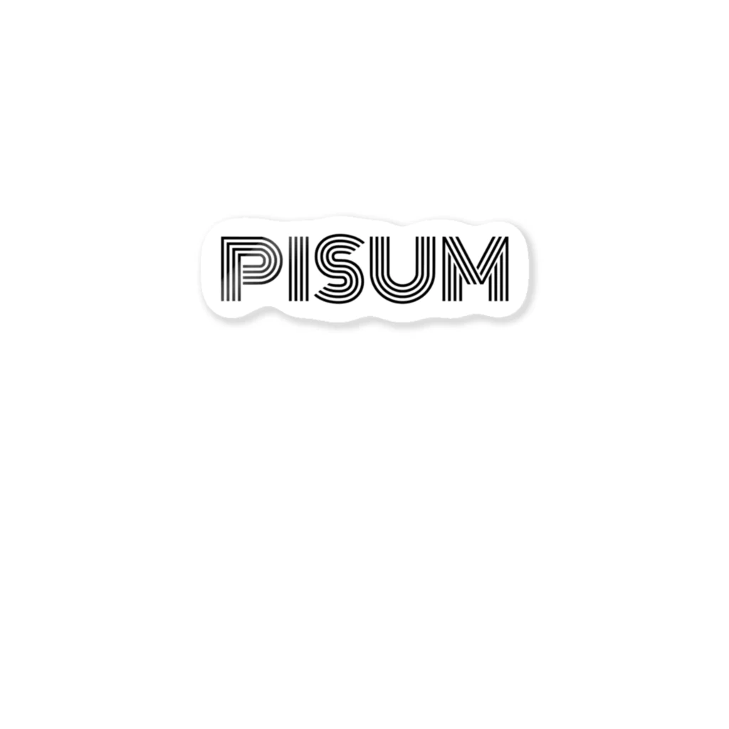 PshopのPISUMロゴ Sticker