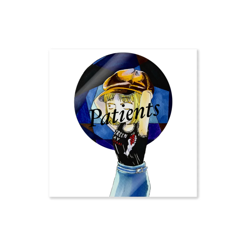 Patients のPatients (B-Type) ステッカー