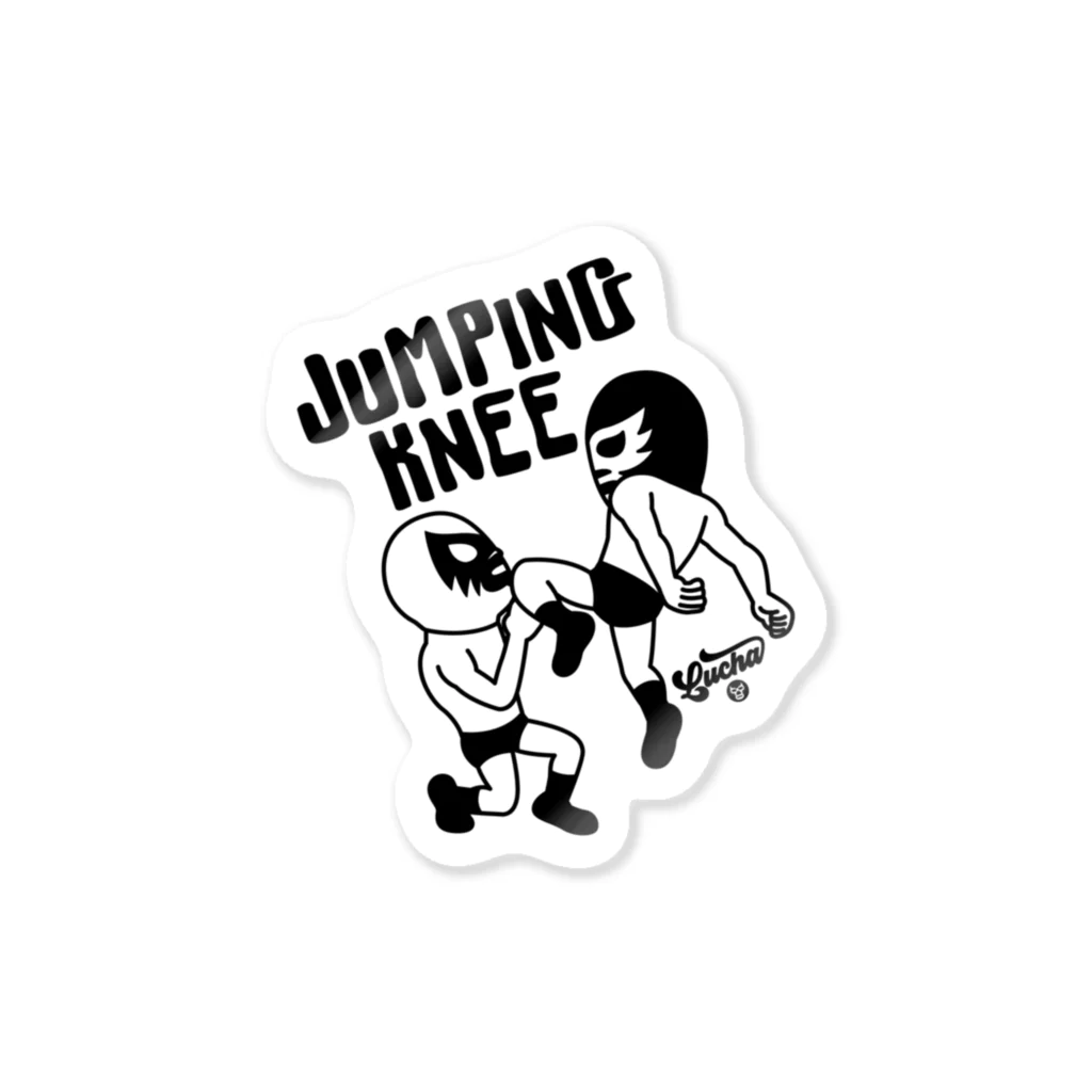 LUCHAのJUMPING KNEE#2 Sticker