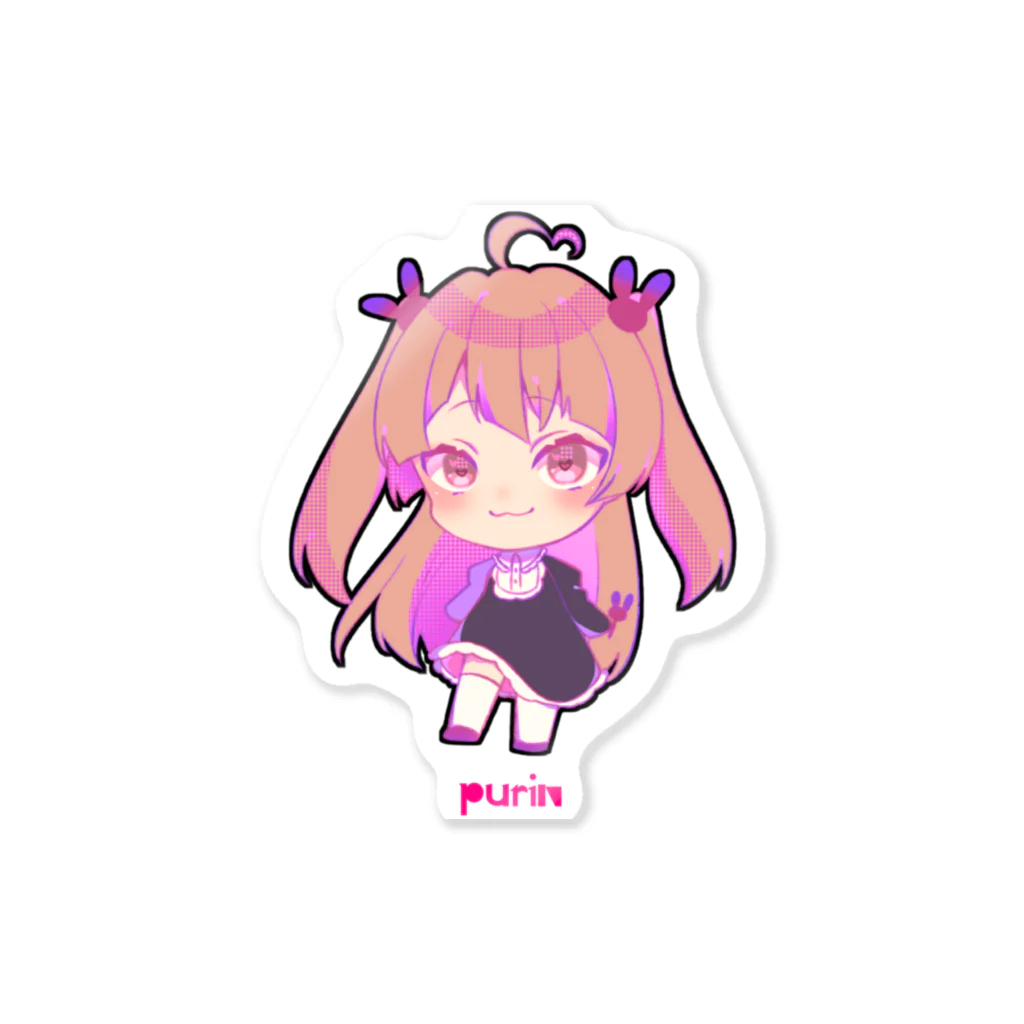 Rimε・●・зstoreのぷりんちゃん Sticker