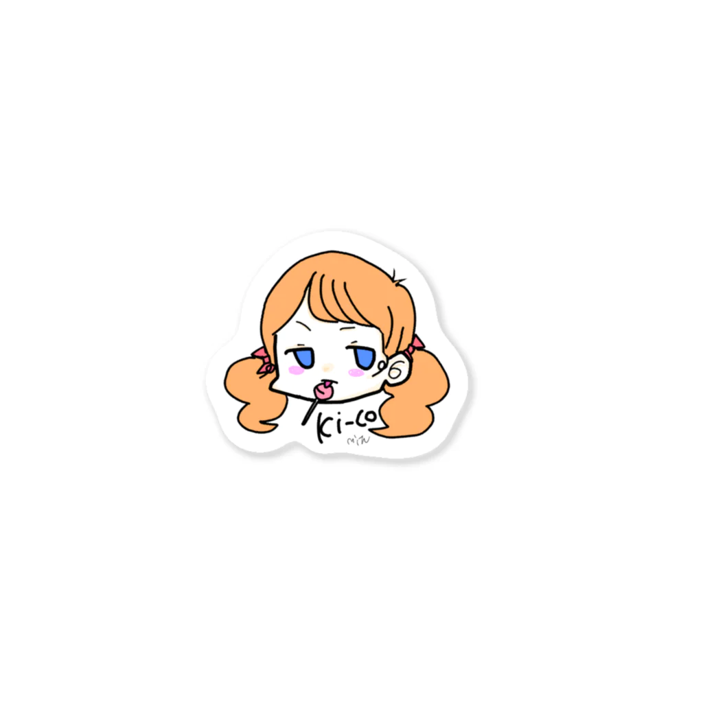 蜜林(みつばやし)のキーコ Sticker