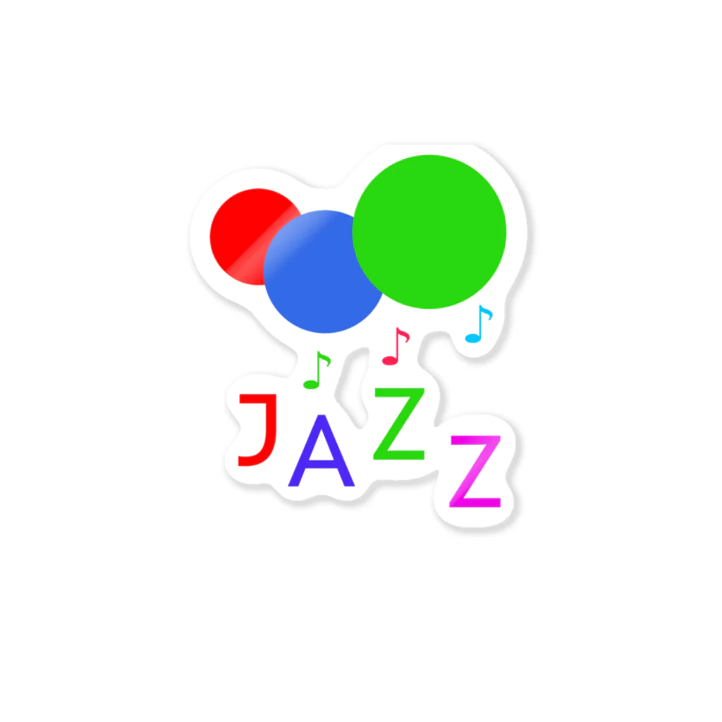 panyのパニーTシャツ　JAZZ Sticker