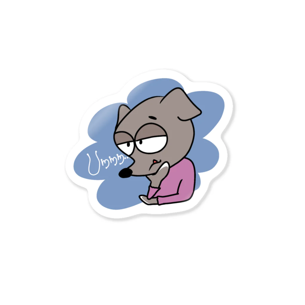 イタグッズ / ITAGOODSのうーん Sticker