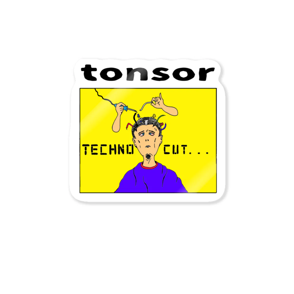 ブロッコリー武田の架空バンド・tonsor Sticker