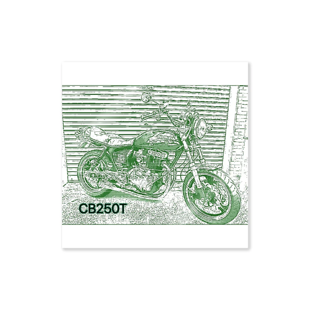 pekevの東京リベンジャーズ　マイキー愛馬バブ（CB250T）シリーズ Sticker