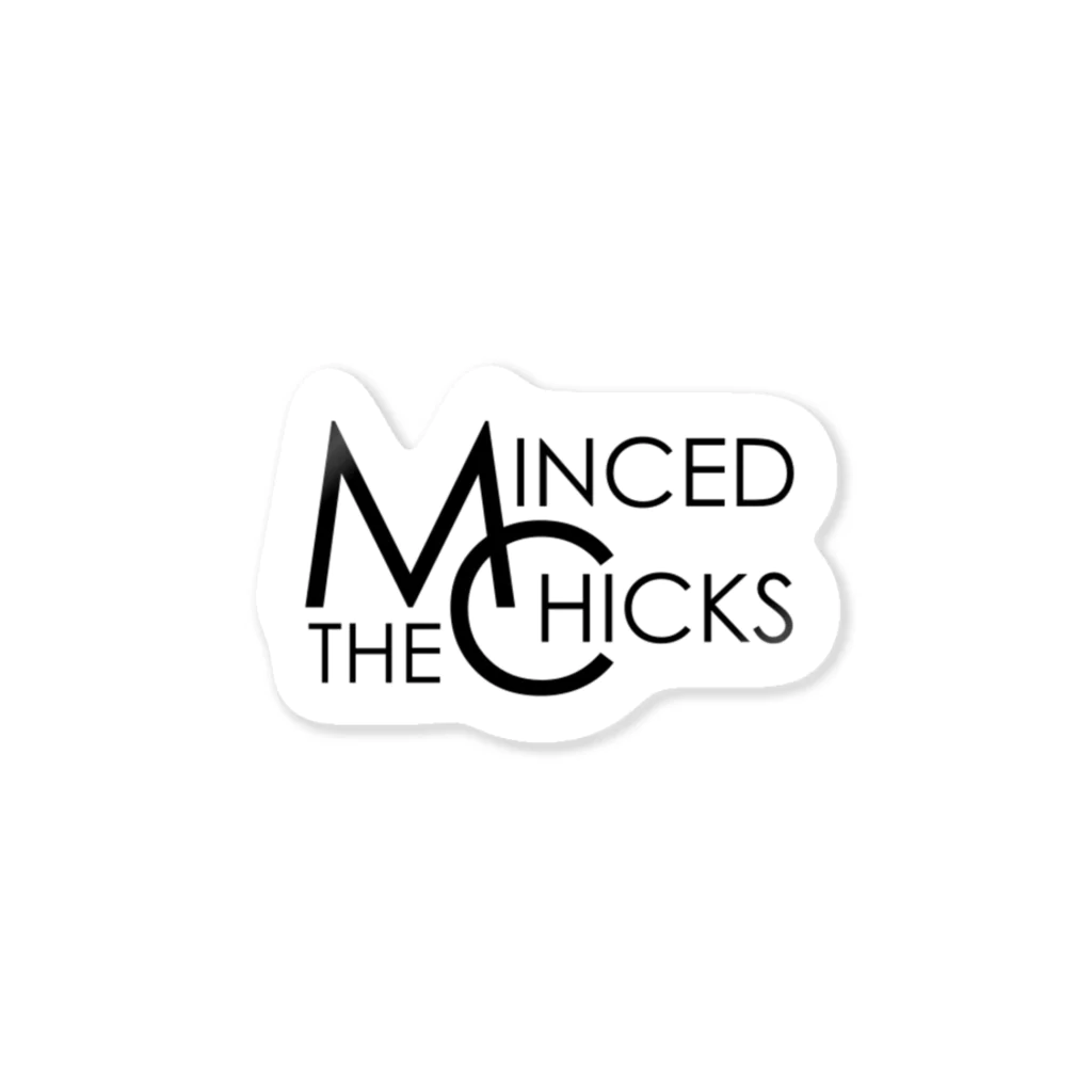 The Minced ChicksのThe Minced Chicksステッカー ステッカー