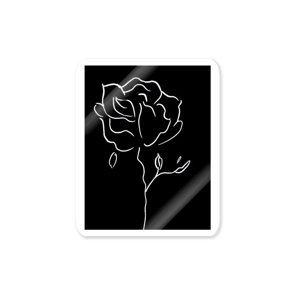 高齢者営業所の薔薇の愛 Sticker