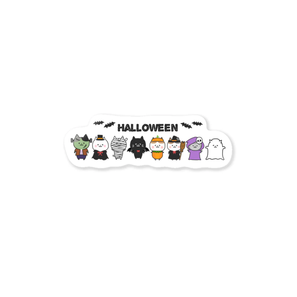 もちぱっちのHalloween🎃ねこさん Sticker