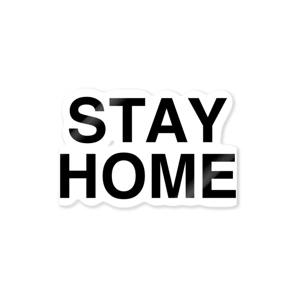 TOKYO LOGOSHOP 東京ロゴショップのSTAY HOME-ステイホーム- Sticker