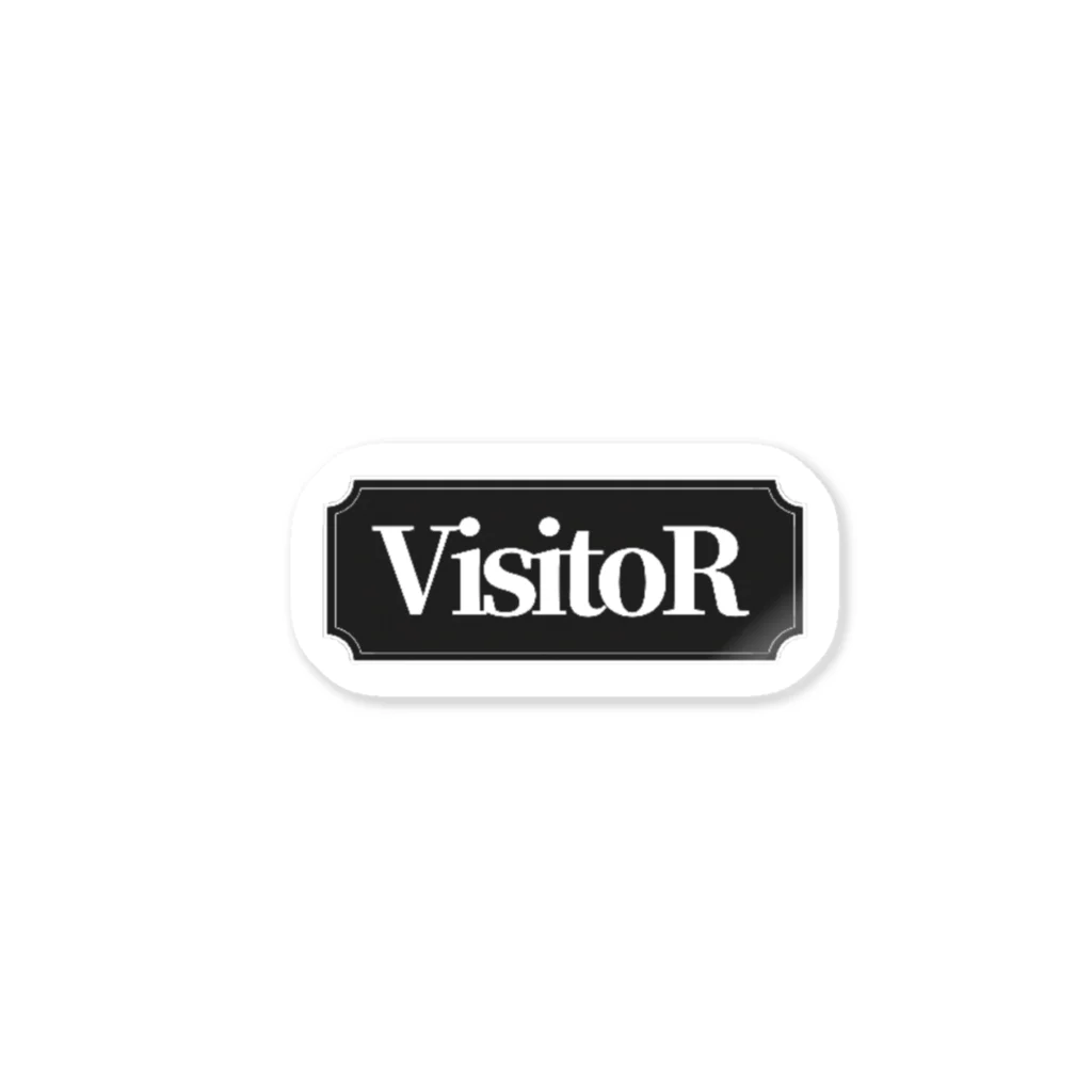 VisitoRのVisitoR ステッカー