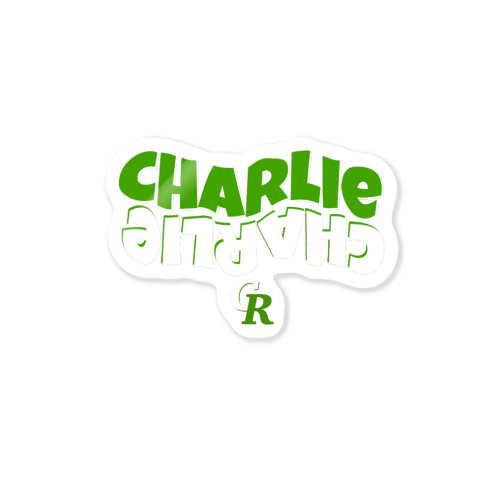 ChaRlie【CR】のCharlieステッカー ステッカー