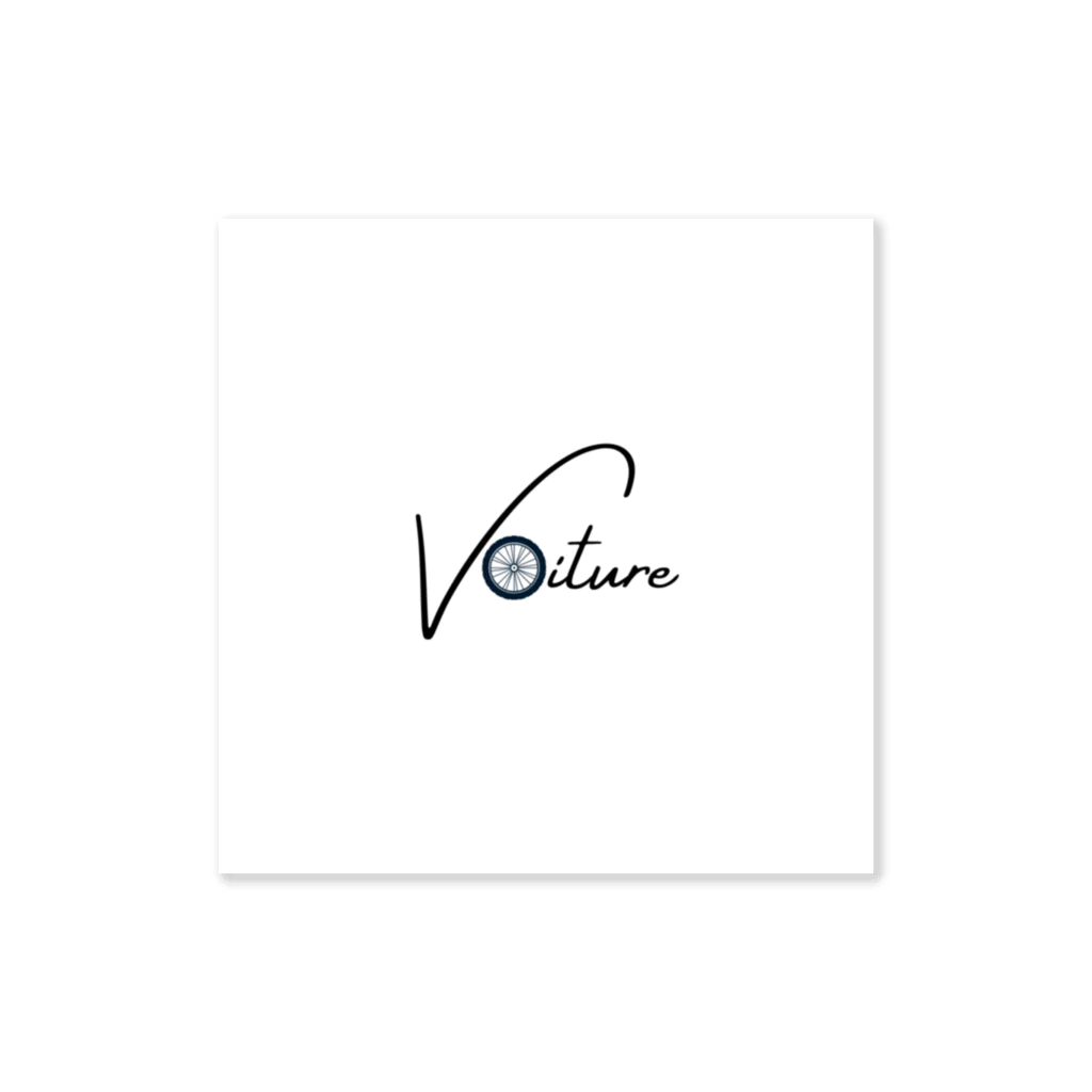 Voiture's GARAGEのVoiture LOGO GOODS SERIES ステッカー