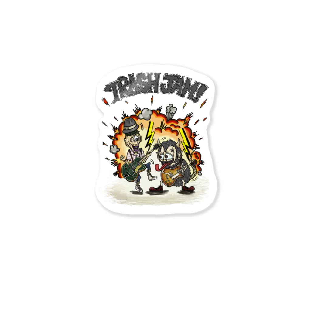 yamastomp のTrash Jam!  Sticker