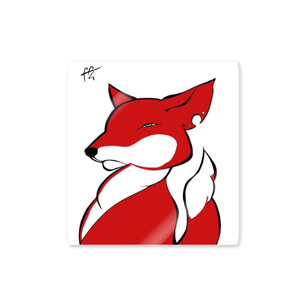 FancyFoxのFancyFox No.4 Sticker