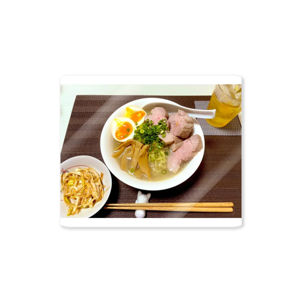 sina°ｺﾚ♪の鶏白湯ラーメン Sticker