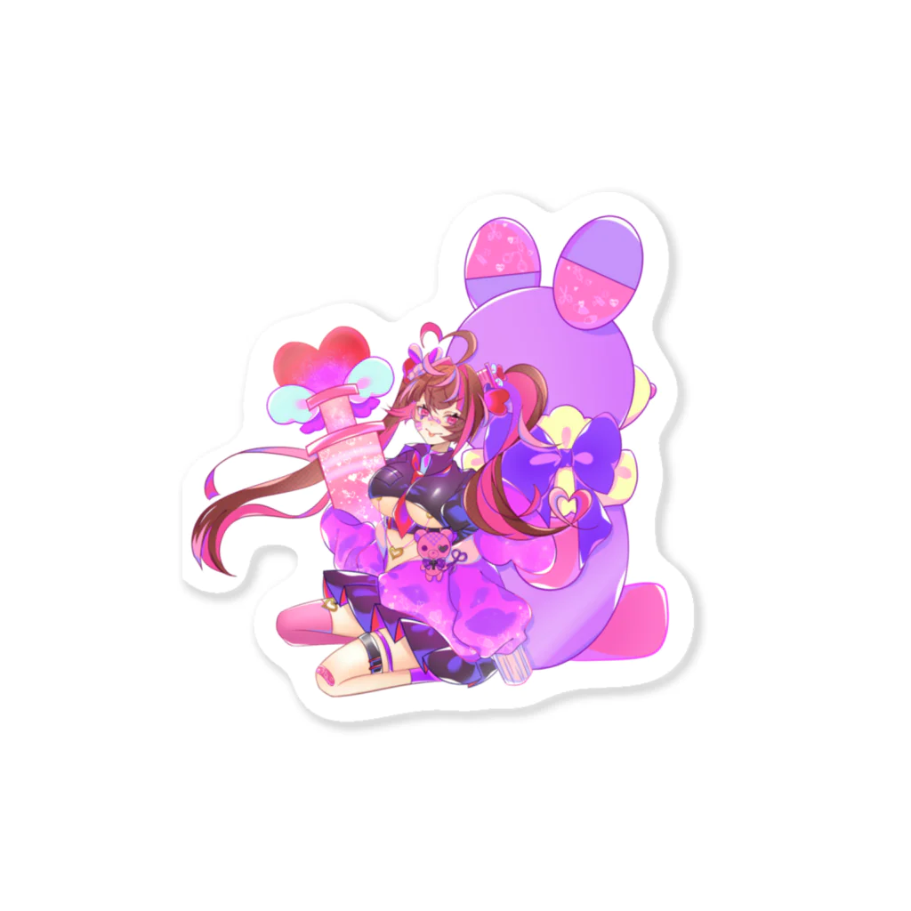 Rimε・●・зstoreのやみかわぷりんちゃん Sticker