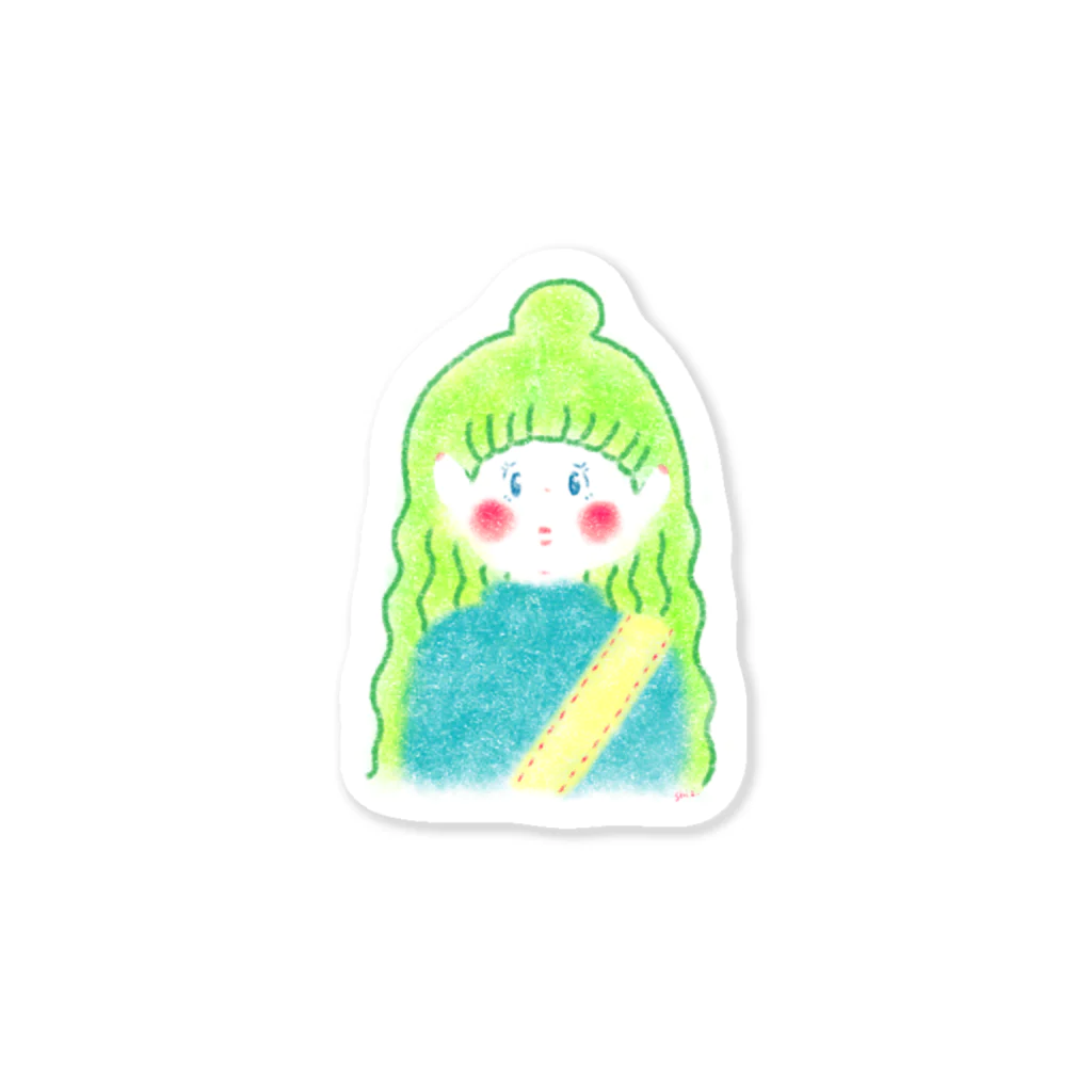 shizumarukoのおしゃまなあの子 Sticker