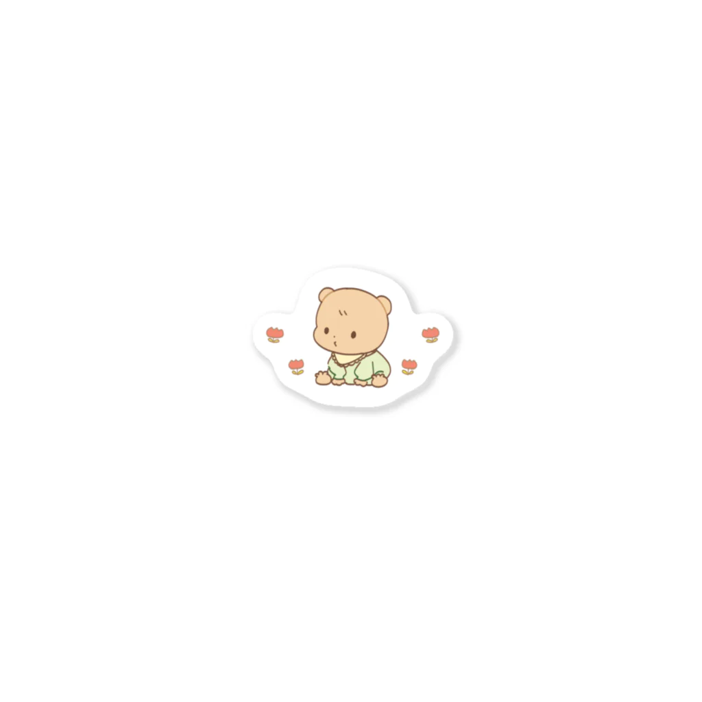 Ennuiの赤ちゃんあにまる　こぐまくん Sticker