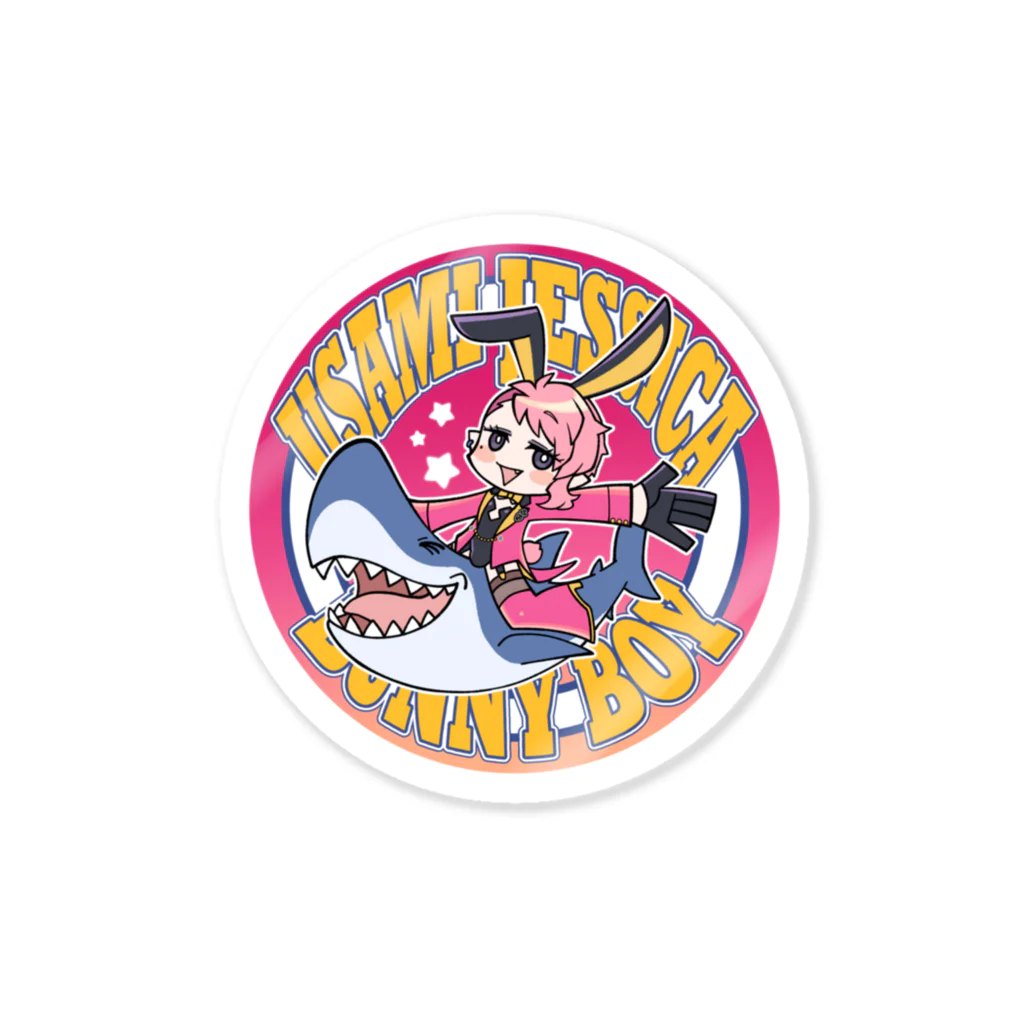 ラビットホールポップアップストアの宇佐美ジェシカステッカー Sticker