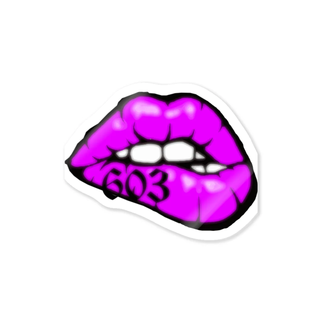 603のpinkpurple603 Sticker