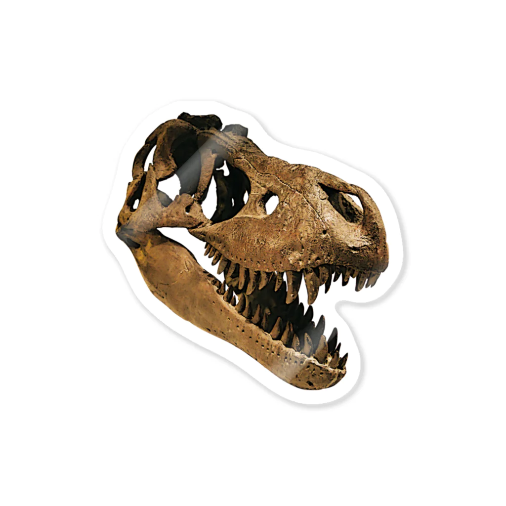 RubbishのT. Rex 頭骨 Sticker