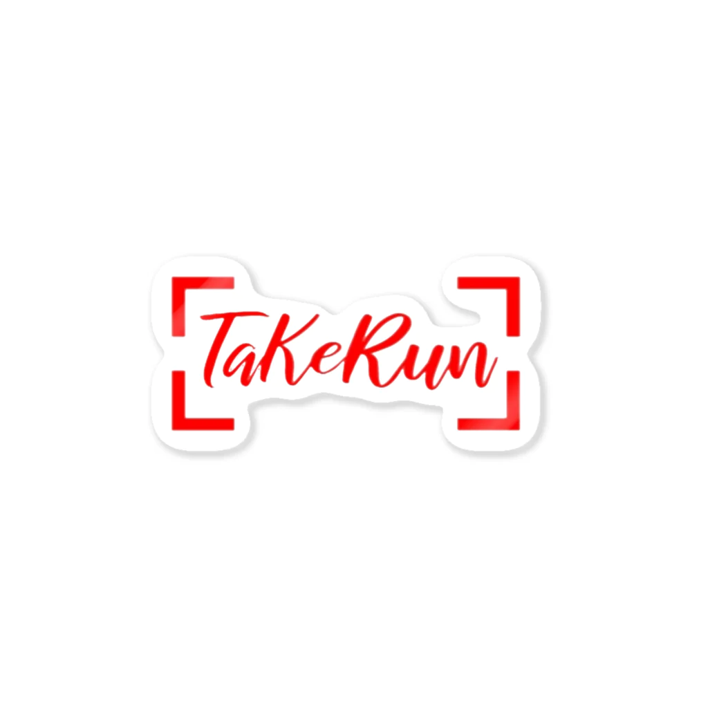 たけるん’s SHOPのTaKeRun ステッカー