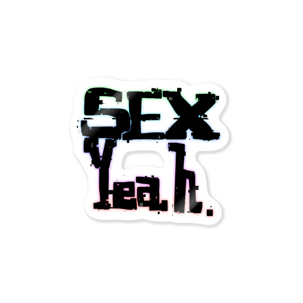 シンク堂カンナン店のSEXYeahステッカー Sticker