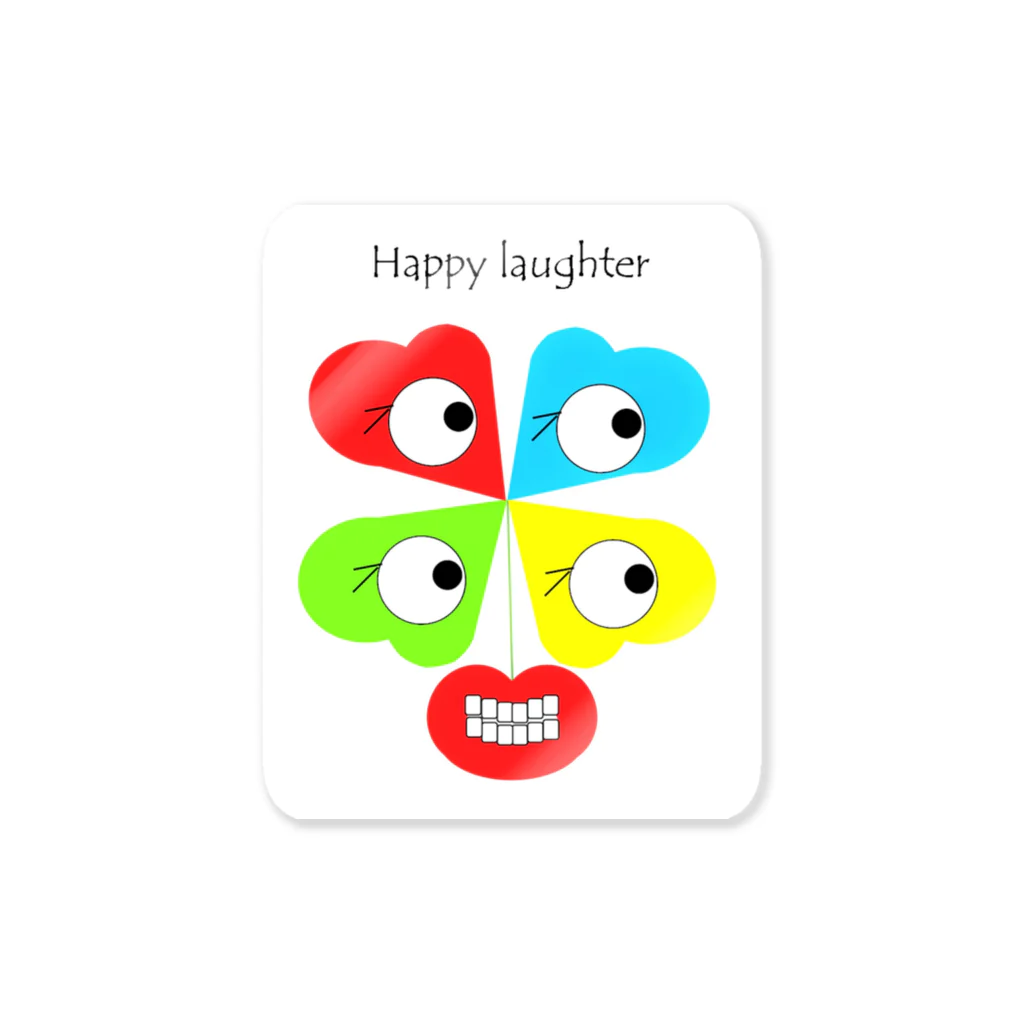 ekubo_designのHappy laughter ステッカー