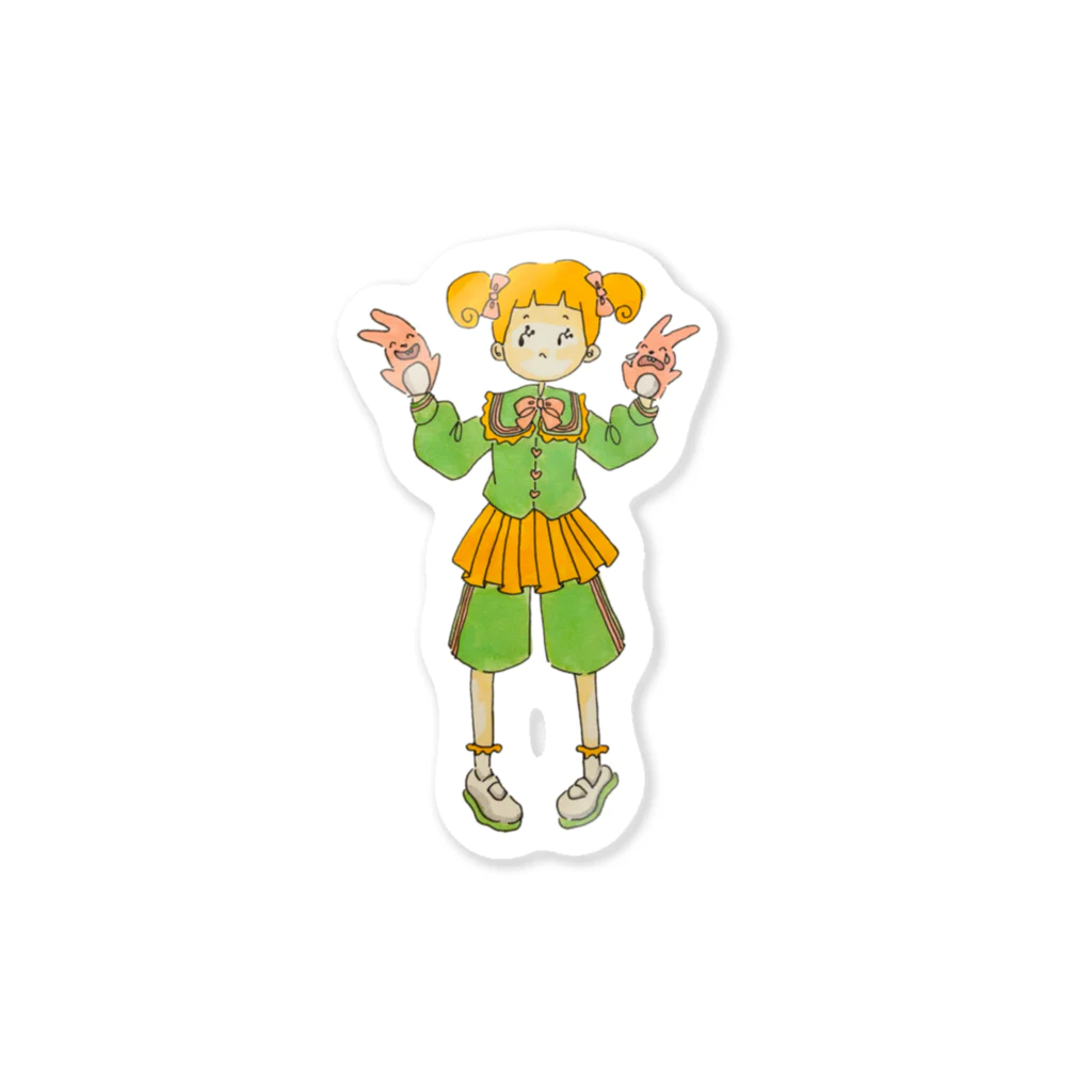 ちゅんのパペットちゃん Sticker