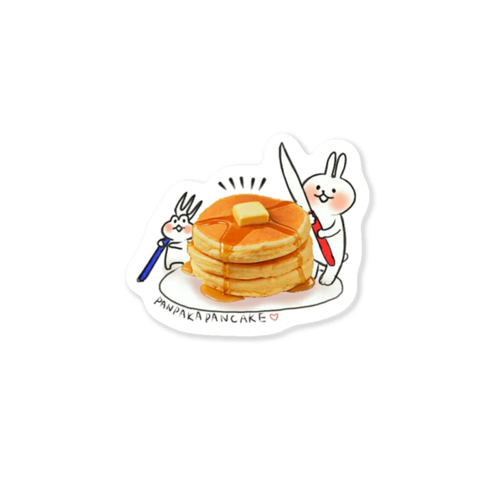 KeroponのPANPAKA PANCAKE ♡ ステッカー