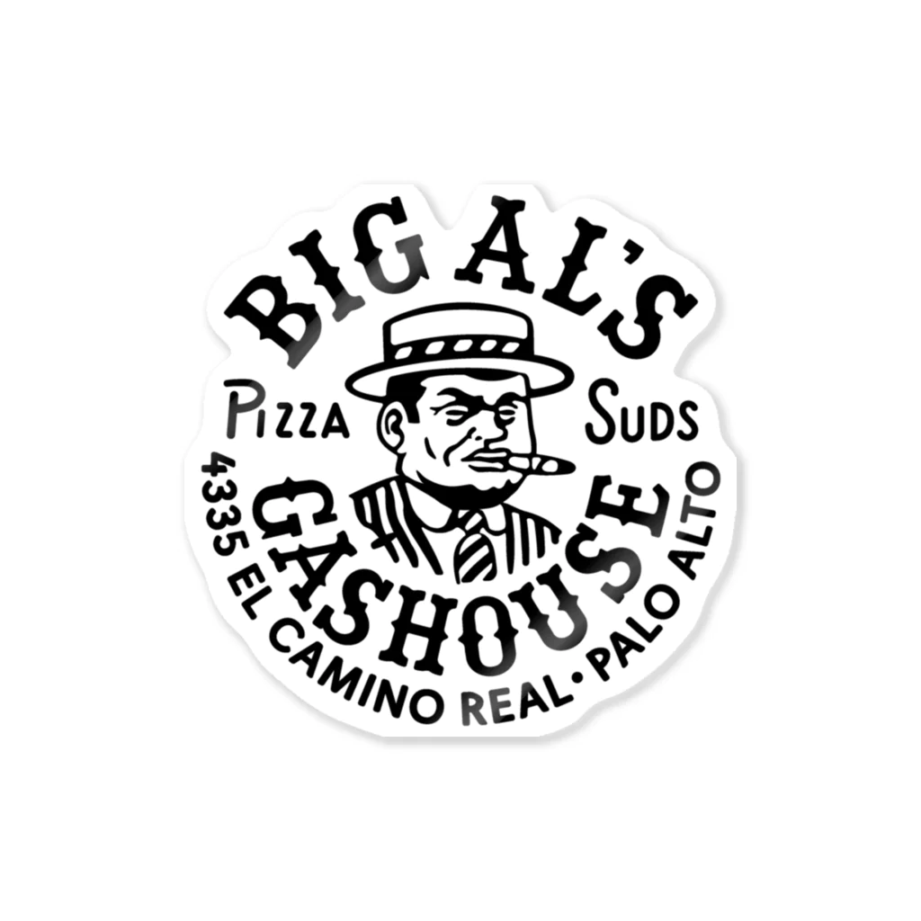 Bunny Robber GRPCのBIG AL'S GASHOUSE ステッカー